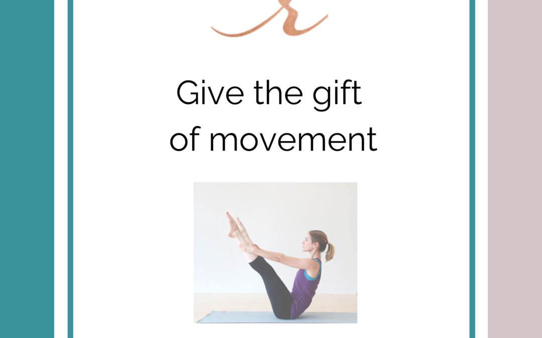 give the gift of movement